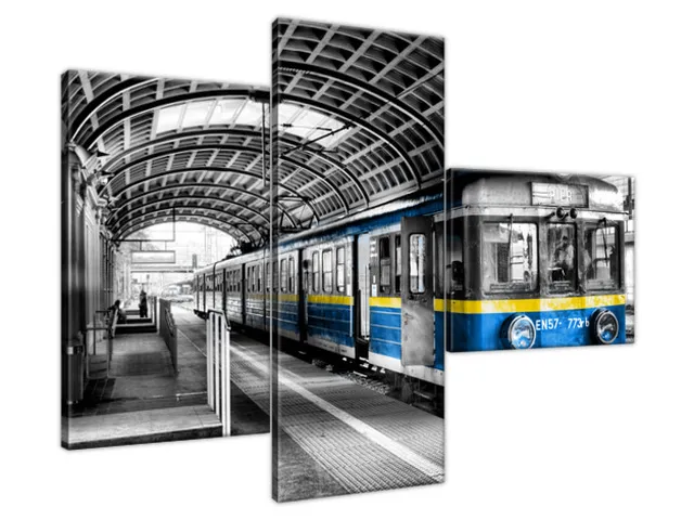 Moderné obrazy na stenu - Vlak