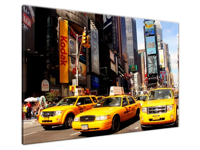 Obraz na plátne New York Taxi - Prayitno
