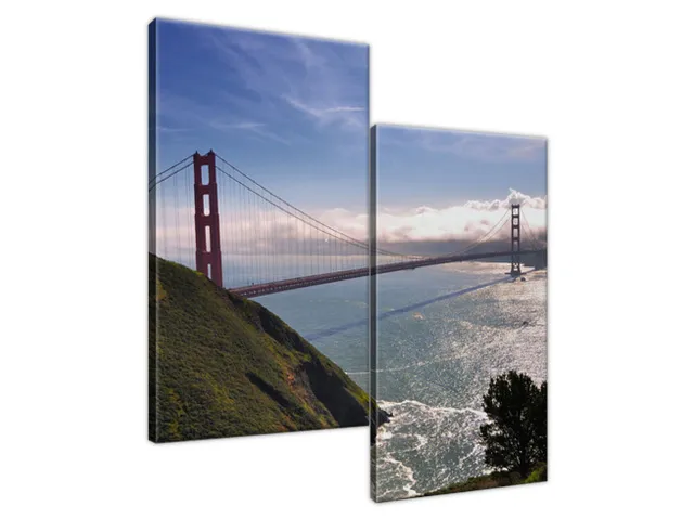 Obraz na plátne Golden Gate - Britta Heise