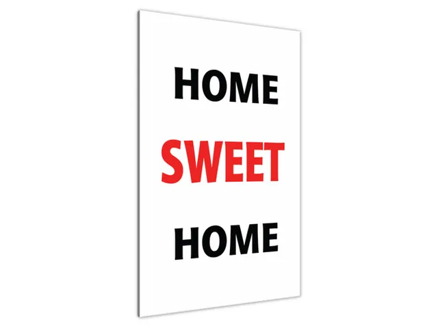 Obraz na stenu s nápisom Home sweet