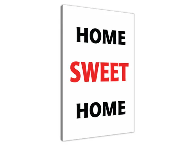 Obraz na stenu s nápisom Home sweet