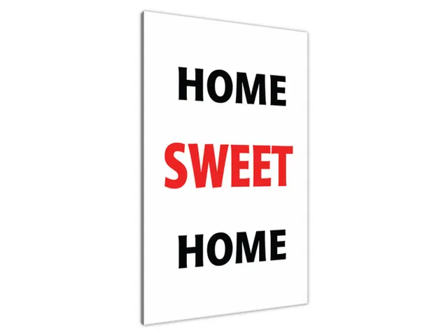 Obraz na stenu s nápisom Home sweet
