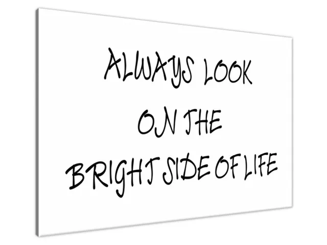 Obraz na stenu s nápisom Always look