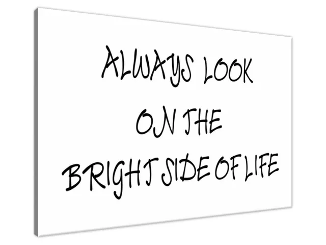 Obraz na stenu s nápisom Always look