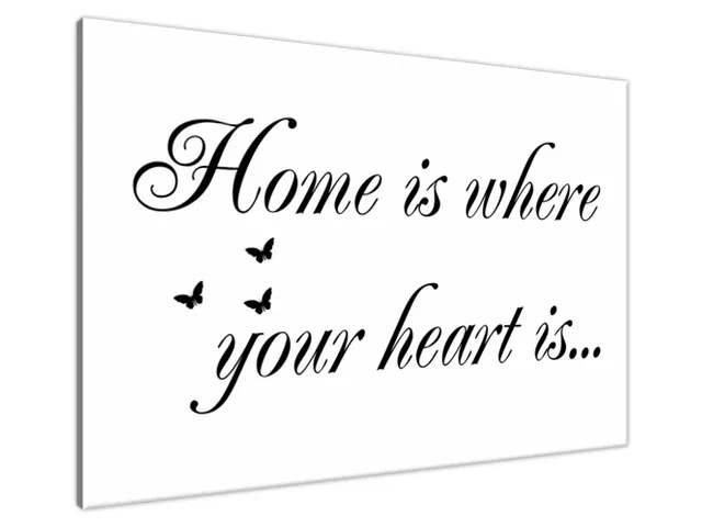 Obraz na stenu s nápisom Home
