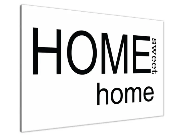 Obraz na stenu s nápisom Home sweet home