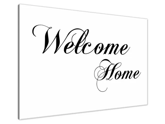 Obraz na stenu s nápisom Welcome