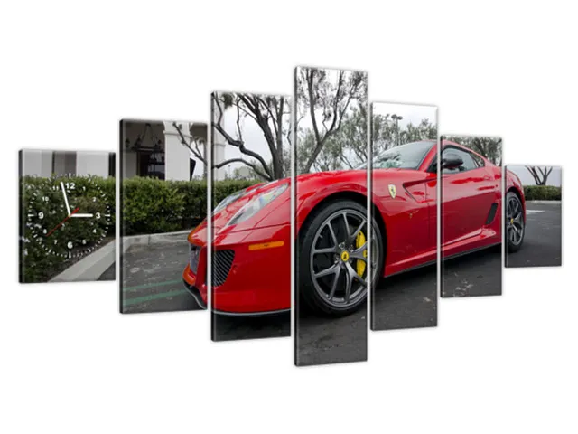 Obraz s hodinami Ferrari 599 GTO - Axion23