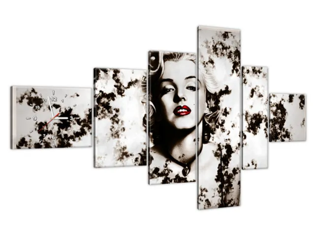 Obraz Marylin Monroe s hodinami