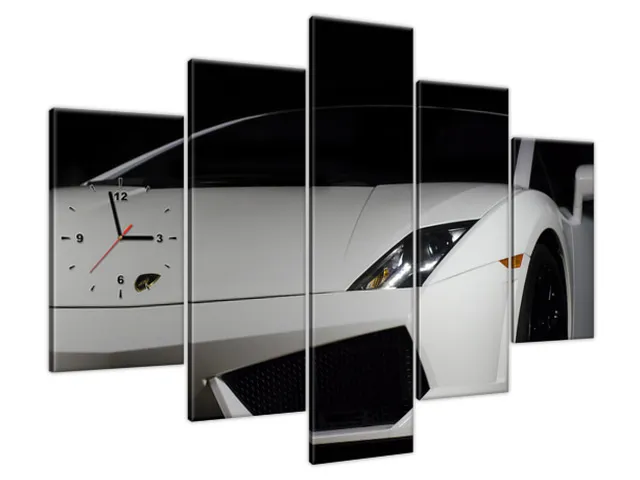 Nástenné hodiny Lamborghini Gallardo - Brett Levin