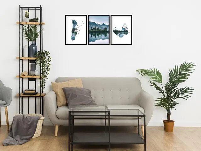 Obraz v ráme Horská krajinka